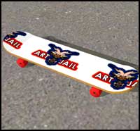 ArtJail skateboard